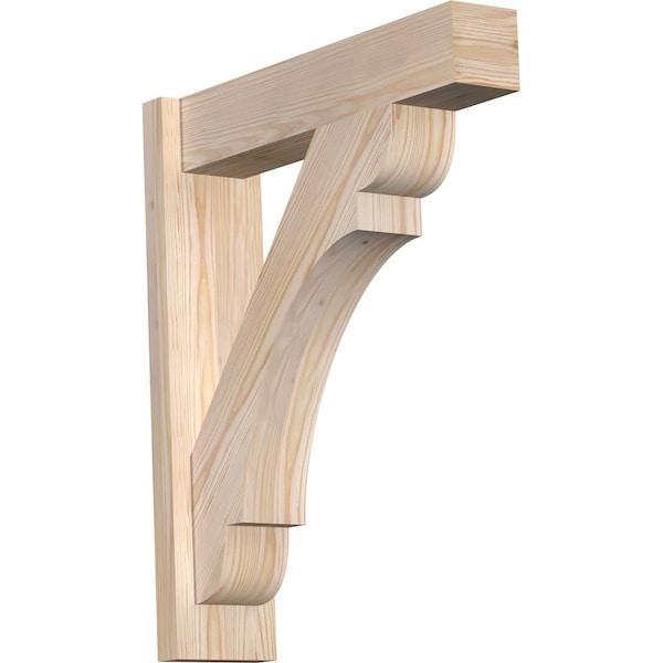 Ekena Millwork Olympic Block Smooth Outlooker, Douglas Fir, 5 1/2"W x 22"D x 26"H OUT06X22X26OLY05SDF - main